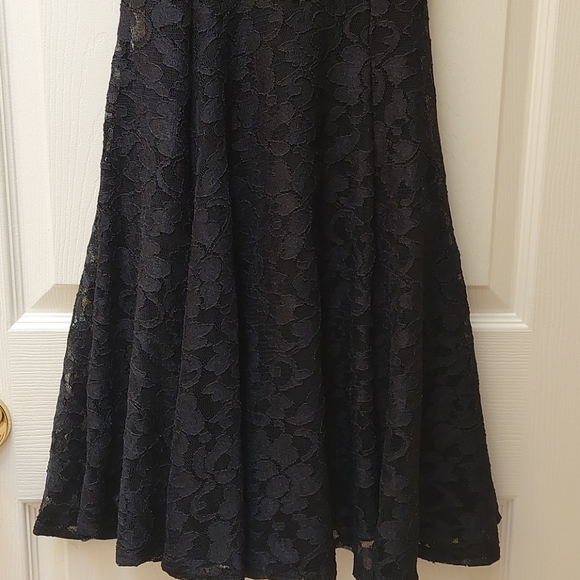 2/$20 Suzy Shier Black Lace Dress - Picture 3 of 6